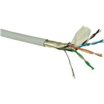Solarix Kabelis FTP Cat5E tiesus PVC dėžutėje 305m SXKL-5E-FTP-PVC-GY | 27800401