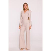M883 Džinsinio audinio jumpsuit - bežinis