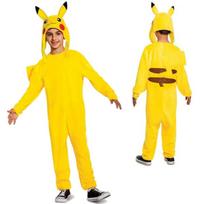 Pokemon Pikachu karnavalinis kostiumas geltonas persirengėlis 127-136 cm (7-8 metai)