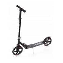 Aliuminis paspirtukas RAVEN STRAIGHT BLACK su dideliais 20 cm. ratais