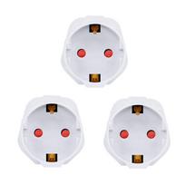 Kelioninis maitinimo adapteris EU → UK, baltas, 3 vnt.