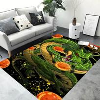 D-DRAG0N Ball S-Shenron Kilimas Vaikų Svetainei Miegamajam Grindų Kilimėlis Virtuvės Kilimėlis Vaikų Miegamojo Kilimėlis Miegamojo Dekoras 50X80CM