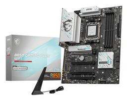 MSI Motherboard||AMD B850|SAM5|ATX|DDR5 Memory|4 Memory Slots|4xPCI-Express 16x|3xM.2|1xDisplayPort|1xAudio Input|1xAudio Output|1xMicrophone|4xUSB 2.0|2xUSB 3.2|2xUSB-C|1xOptical S/PDIF|1xRJ45|B850GA