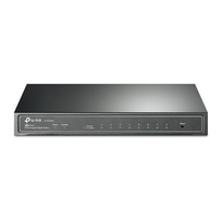 TP-LINK JetStream 8-Port Gigabit Smart Switch | TL-SG2008P | Web-Managed | Desktop | 4 PoE+ Ports | External Power Supply