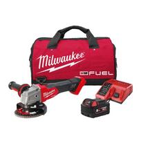 Akumuliatorinis kampinis šlifuoklis Milwaukee M18 FSAG125X-501B