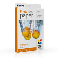 ColorWay Photo Paper, 100 sheets | High Gloss | 180 g/m² | A4