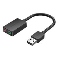 Vention USB 2-Port Sound Card, 0.15M, CDYB0