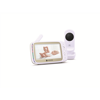 Motorola  5.0" Wi-Fi Video Baby Monitor with Stargrip Crib Mount | VM45 Connect | White