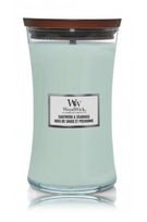 Woodwick Sagewood  AND  Seagrass Scented Candle, 610 g
