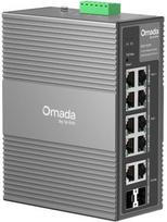 „Switch TP-Link Omada IES210GPP 8 Gigabit L2+ PoE++ Cloud DIN Rail Rack“