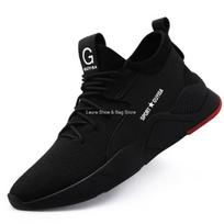 Madingi vyriški saugos batai, oro tinklelio sportbačiai su plieniniu pirštu, darbo batai, kvėpuojantys, vyriški, nepraduriami, saugos batai, dropshipping, saugūs avalynė 36