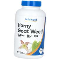 Epimedžio ekstraktas, Horny Goat Weed 600, Nutricost 180 kaps. (08647011) 180caps