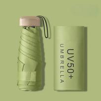 Vyriškas minimalistinis sulankstomas skėtis su UV apsauga. ,  Matcha Green