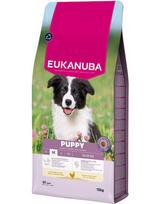 Eukanuba Life Care Medium Puppy sausas maistas vidutinių veislių šuniukams su vištiena, 15 kg