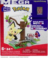 Mega Pokémon: Pikachu Miško Nuotykis – 84 Detalės