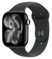 Watch Series 11 GPS + Cellular 42mm Natural Titanium Case with Stone Grey Sport Band - M/L