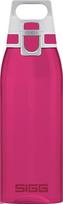 „Sigg Total Color Berry“ gėrimo butelis (1 L), teršalas -nemokamas ir paleiskite geriamojo butelio buteliuką, lengvas ir lūžio -nepraleidžiantis gėrimo butelis, pagamintas iš tritano