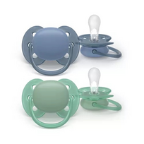 PHILIPS AVENT „Ultra soft“ Čiulptukas, silikoninis nuo 6-18 mėn. N2  SCF091/42