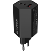 CANYON charger HEXAGON 65 GaN 65W 2xPD 1xQC EU Black