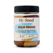 Fitnfood Choco Peanut Butter Twist 350g skonis - Juodojo šokolado su riešutais