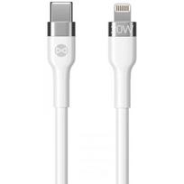 Forever Flexible Cable USB-C to Lightning 1,0 m 20W White
