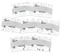 Jolly Phonics Handwriting Books Complete Set (1-7), In Print Letters (American English Edition)