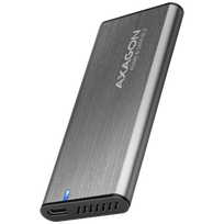AXAGON EEM2-SG2 USB-C 3.2 Gen 2 - M.2 NVMe / SATA SSD 30-80mm ALU box