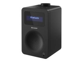 Sharp DR-430(BK) Digital Radio, FM/DAB/DAB+, Bluetooth 5.0, Midnight Black | Sharp | Digital Radio | DR-430(BK) | Bluetooth | Mi