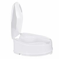 ActionMed NT15AM tualeto sėdynės paaukštinimas su dangčiu, 15cm, iki 180kg, baltas