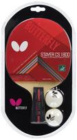 Butterfly Stalo teniso raketė su gumomis Stayer CS1800 10930 Burr,