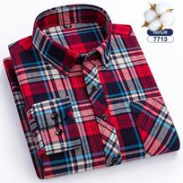 Platesnio dydžio 8XL vyriški flaneliniai marškiniai Vyriški ilgomis rankovėmis Laisvalaikio patogūs vyriški languoti marškiniai 100% medvilnė Didelio dydžio su viena kišene 38