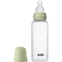 BIBS Anti-Colic Baby Bottle Silicone buteliukas nuo pilvo dieglių su silikoniniu čiulptuku Sage 270 ml