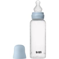 BIBS Anti-Colic Baby Bottle Silicone buteliukas nuo pilvo dieglių su silikoniniu čiulptuku Baby Blue 270 ml