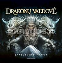 Drakonų valdovė. Spalvinimo knyga