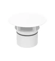 Geberit priedas - vožtuvo dangtelis, skirtas prijungti Clou praustuvą, Alpine White 241.993.11.1