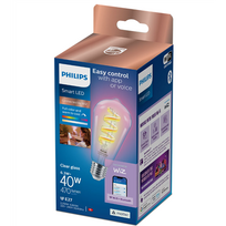 Wizarding World Philips Smart WiFi Filament Clear ST64 470Lm RGB | E27 | 6.3 W | RGB light | Bluetooth, Wi-Fi