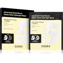 Cosrx Advanced Snail Mucin Glass Glow Hydrogel Mask gaivinamoji hidrogelinė veido kaukė su sraigių ekstraktu odos atspalviui išlyginti 3 vnt.