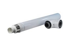 Sime koaksialinio dūmtraukio komplektas, 0,944mm, d=60/100