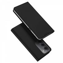 Juodas atverčiamas dėklas "Dux Ducis Skin Pro" telefonui Xiaomi Redmi 15 4G / Redmi 15 5G