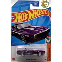 Hot Wheels Mainline STH 2023 Modeliukas '69 Shelby GT-500 Purple Super Treasure Hunt Long Card (Factory Condition from STH set BOX)