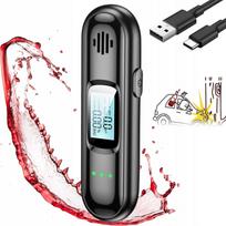 Bekontaktis elektroninis alkotesteris – kompaktiškas, tikslus ir įkraunamas (200 mAh)