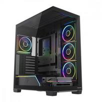 MODECOM kompiuterio korpusas VOLCANO STELLAR PLUS ARGB MIDI 5F Juoda