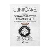 Cliniccare Koreguojamasis kremas su spalva SPF 50++ veidui Premium Dermo Corrective Cream Darker 2ml