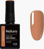 Nailura - Gel Polish 123 - Warm Brown - 10 ml