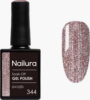 Nailura - Gel Polish 344 - Rose Gold Shimmer - 10 ml