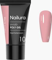 Nailura - Poly Gel 10 - Pretty in Pink - Pink - 30 ml