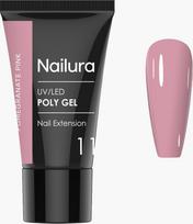 Nailura - Poly Gel 11 - Pomegranate Pink - 30 ml