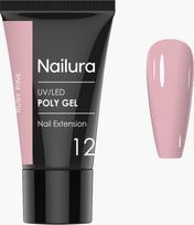 Nailura - Poly Gel 12 - Ruby Pink - 30 ml