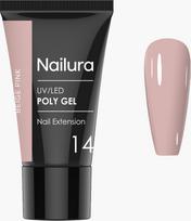 Nailura - Poly Gel 14 - Beige Pink - 30 ml