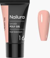 Nailura - Poly Gel 16 - Creamy Tan - 30 ml